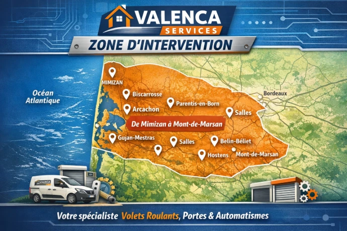 zone d'intervention
